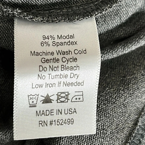 Amour Vert Belted Wrap Top in Grey - NWOT - Size XS - Picture 8 of 8